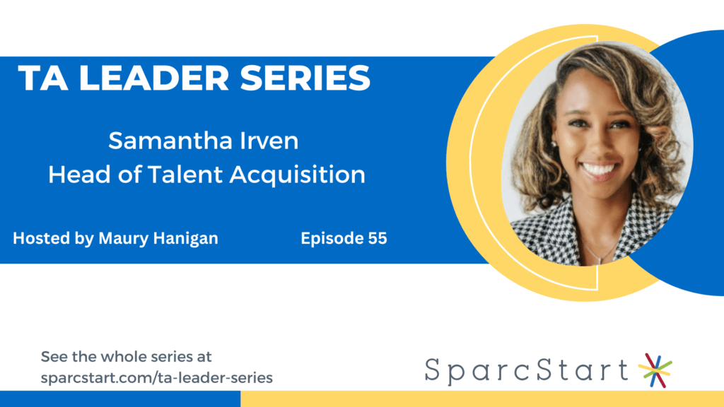 TA Leader Series Samantha Irven Graphic